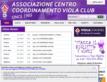 Tablet Screenshot of accvc.it